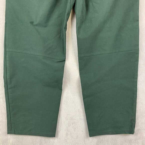 Lululemon Men Pants 34x26 Rainforest Green Jeans ABC Crop Pant Relaxed Utilitech - Picture 10 of 13
